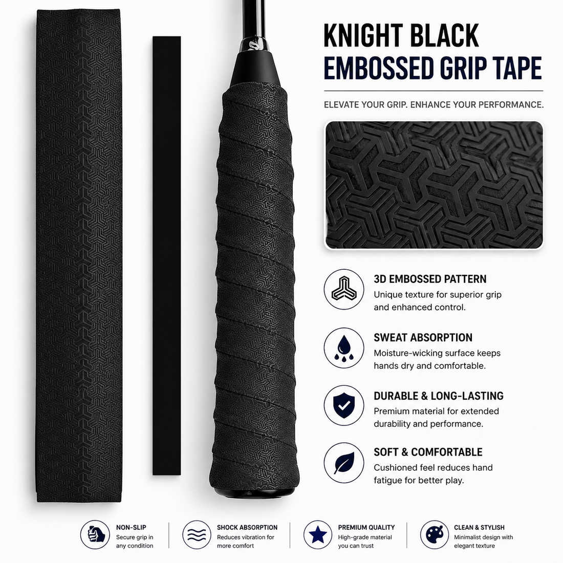 Vellarosport™ ProGrip Overgrip Jade White