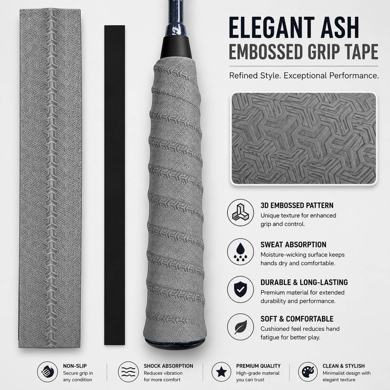 Vellarosport™ ProGrip Overgrip Light Blue