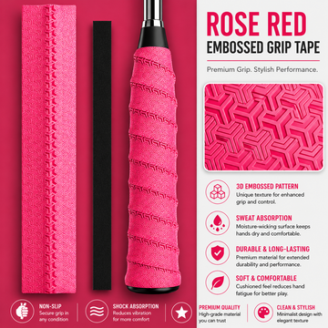 Vellarosport™ ProGrip Overgrip Rose Red