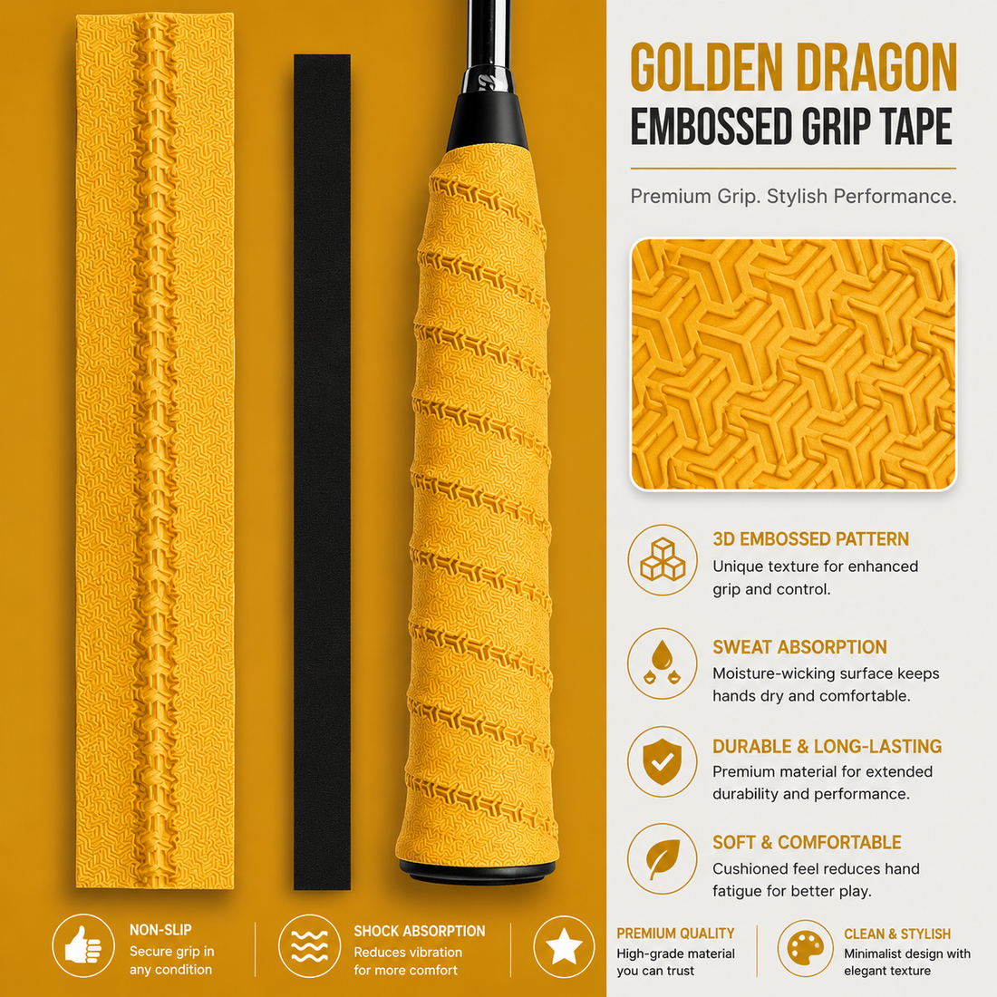 Vellarosport™ ProGrip Overgrip Lemon Yellow