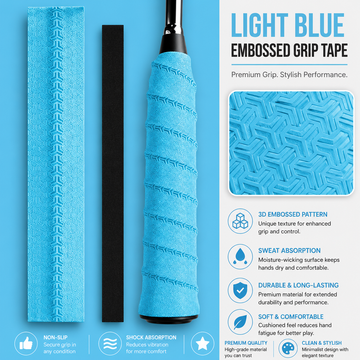 Vellarosport™ ProGrip Overgrip Light Blue