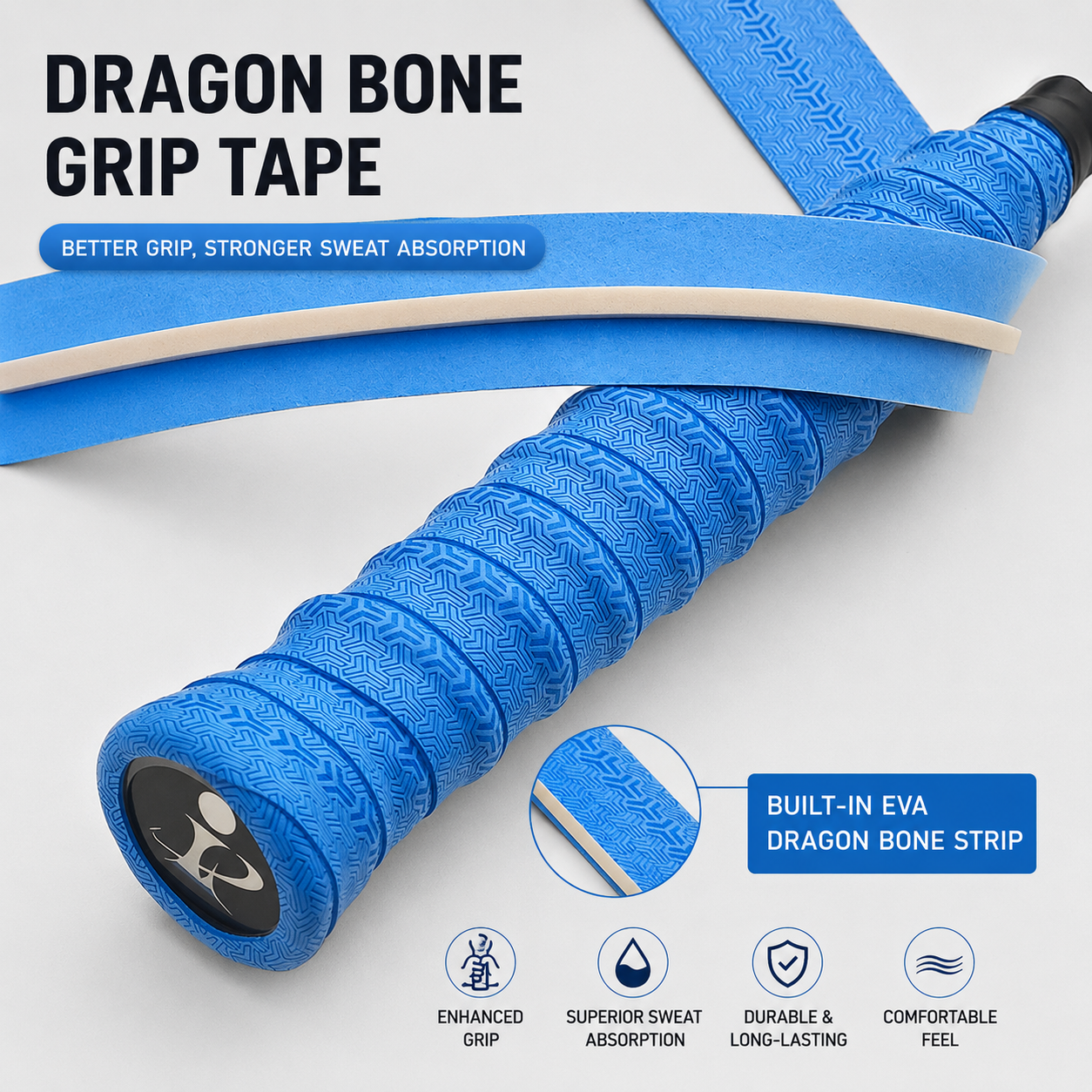 Vellarosport™ ProGrip Overgrip Light Blue